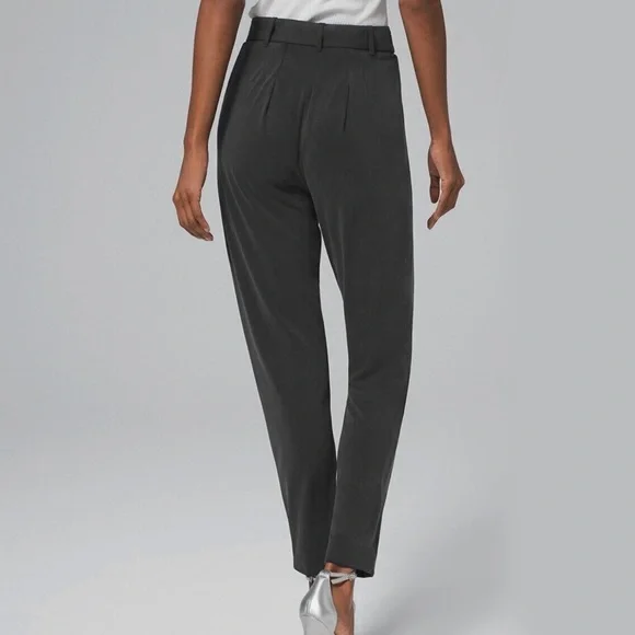 NEW WHBM High-Rise Tapered Ankle Pants - Picture 3 of 7